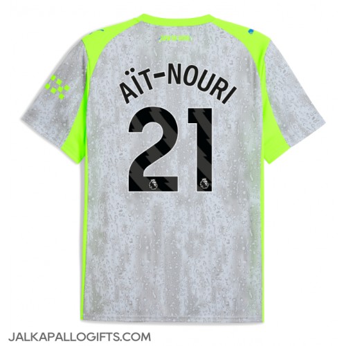 Manchester City Rayan Ait-Nouri #21 Kolmaspaita 2025-26 Lyhythihainen